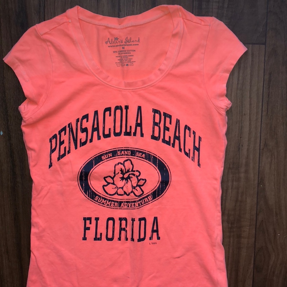 🦄 Orange Pensacola Top - Picture 2 of 4